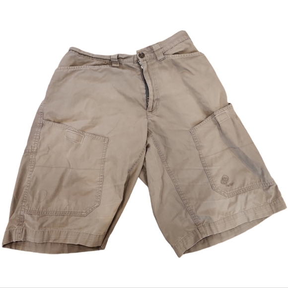 PATAGONIA Gray Cargo Shorts vtg 2003 men's 33×12" - Picture 1 of 12